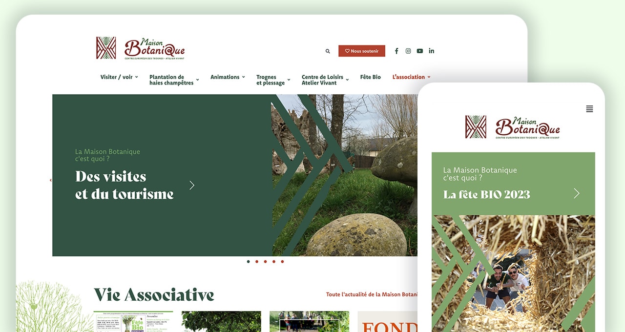 Lire la suite à propos de l’article Site de la Maison Botanique